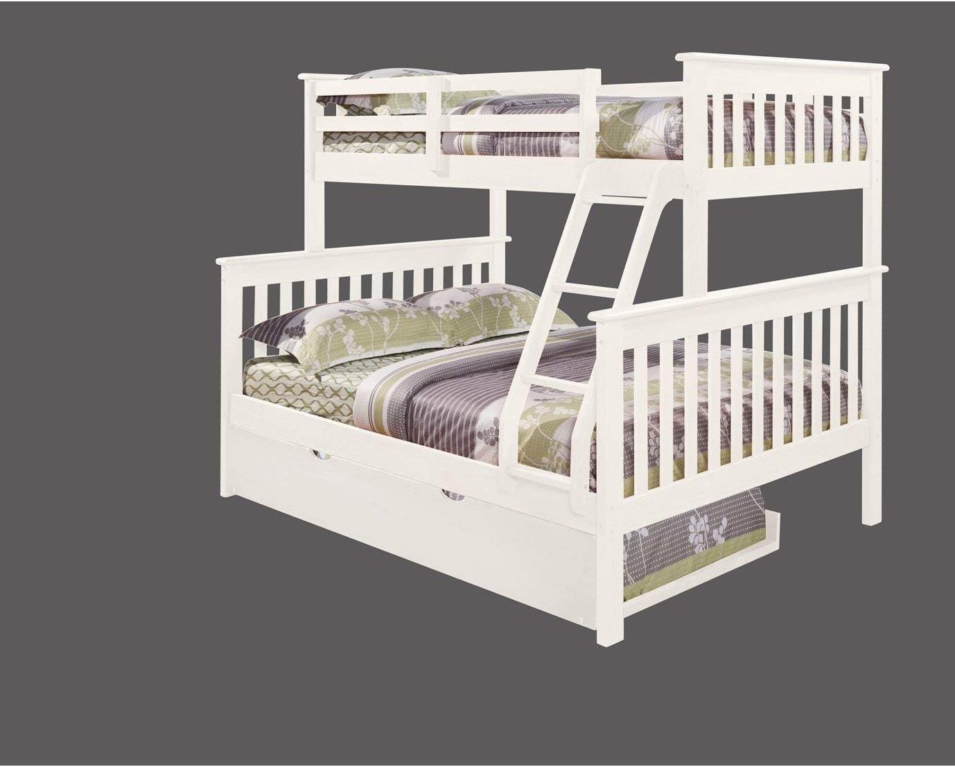 domino white bunk bed