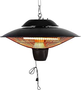 SXZHSM Estufa Colgante De Techo Tipo Calefactor Eléctrico para Interior