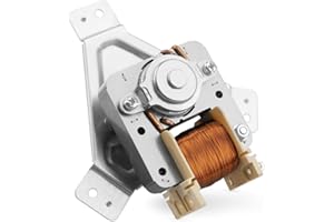 Urnqowuy DG96-00110E Convection Fan Motor Assembly Fits for Samsung Range/Stove/Ovens, Clockwise Rotation Left Hand Thread, Replacement AP59677600 PS11720787