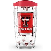 Tervis Texas Tech Red Raiders - Overtime Made in USA Double Walled Insulated Tumbler Travel Cup Keeps Drinks Cold & Hot, 10oz, Classic