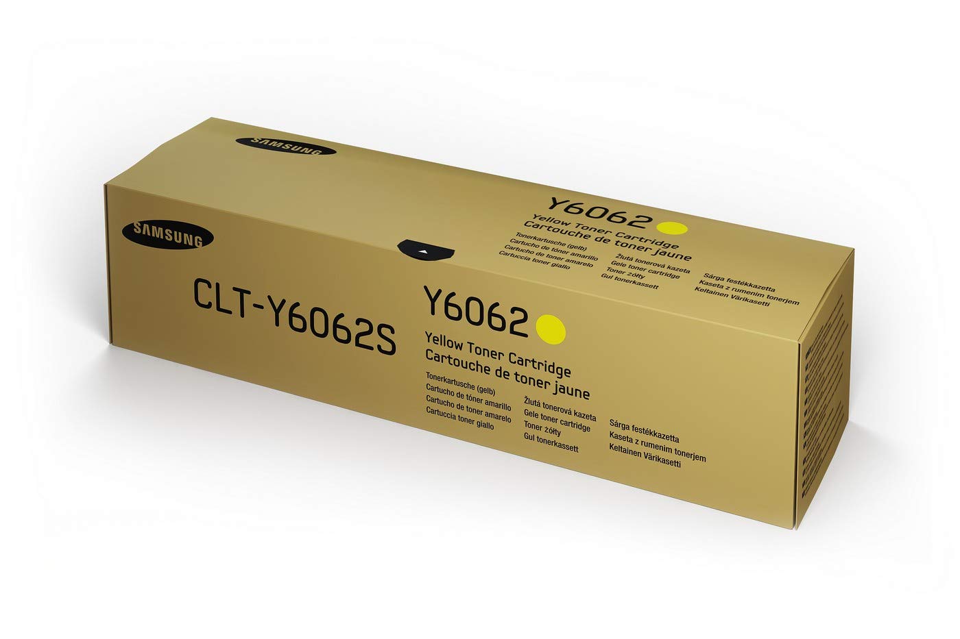 Samsung SS706A CLT-Y6062S Toner Cartridge, Yellow, Pack of 1