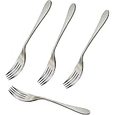 Knork Lite stainless steel, 4 Piece Set, Dinner Knork Fork (Open Stock), Matte Brushed Finish