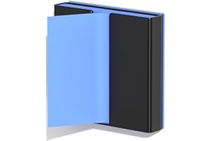 ALYTREE Sticky Note Dispenser, Magnetic Sticky Note Holder for Post It Notes, 3 x 3 Inch Sticky Note Organizer for Office Home Classroom, Black