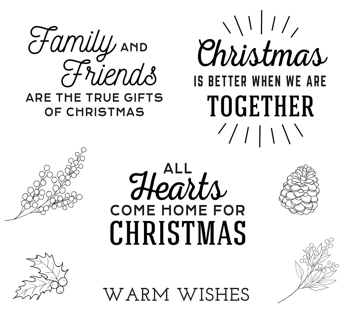 Home for Christmas Sentiments