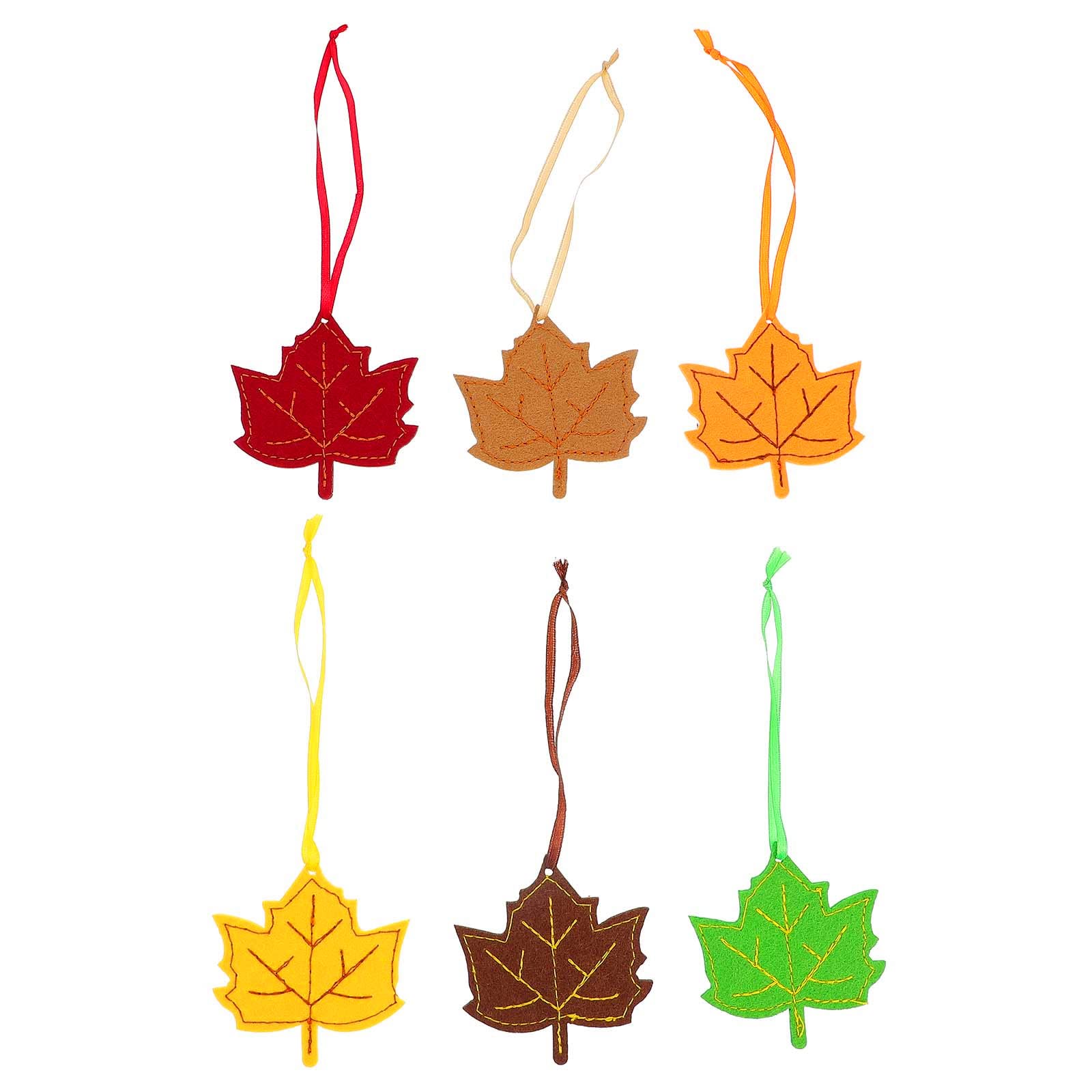 Wakauto 6pcs Wooden Maple Leaf Ornaments Thanksgiving Cutouts Fall Maple Leaf Shape Wood Sign Lifelike Maple Leaf Crafts with Rope Hanging Fall Leaves Wooden Decor for Thanksgiving Fall Party