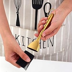 2 Pack Grill Basting Brush with 2 Pack Back Up
