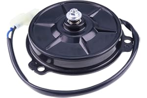 WQSING Radiator Cooling Fan Motor 19030-HL3-A01 Compatible with Honda TRX420FE TRX420FM Rancher 420 4X4 2007-2021, TRX420FA TRX420FPA Rancher 420 2009-2021, TRX500FA Foreman Rubicon 500 4X4 2008-2019