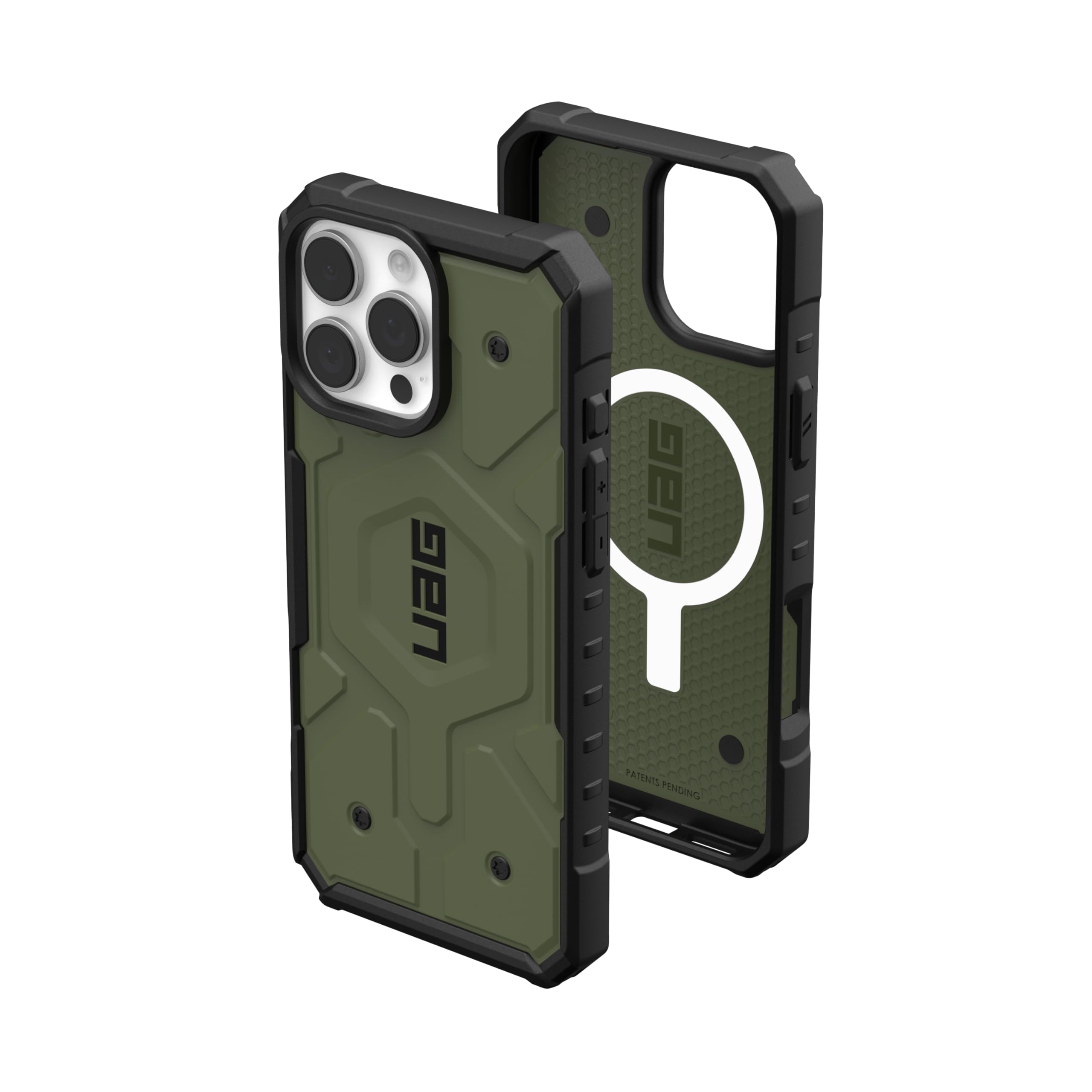 URBAN ARMOR GEAR UAG Designed for iPhone 16 Pro Max Case 6.9" Pathfinder - Compatible with MagSafe Charging Rugged Shockproof Anti-Slip Military Grade Protective Cover, Olive Drab