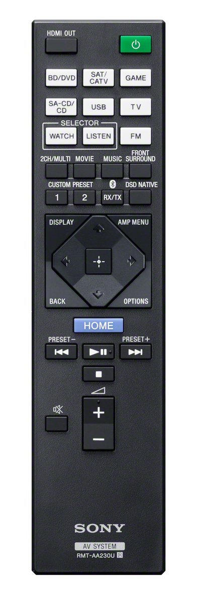 Sony 7.2 Channel Hi-Res Wi-Fi Network 4K AV Receiver (STRDN1070)