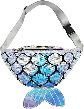 mermaid sequin fanny pack