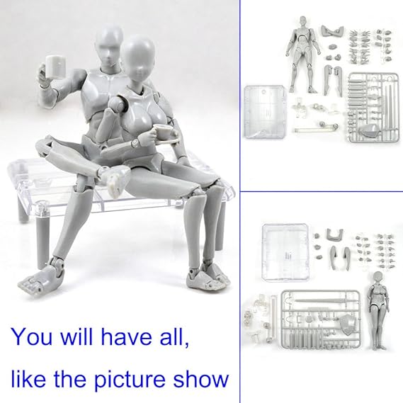 ASOSMOS 2.0 Action Figure Modell für SHF Body Kun Puppe PVC Body-Chan DX Set