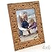 KATE POSH I Love You Grandma, Grammie Engraved Picture Frame, Grandma & Me Gifts, New Grandma, New Baby, Mother's Day, Grandparent's Day (4x6-Vertical)