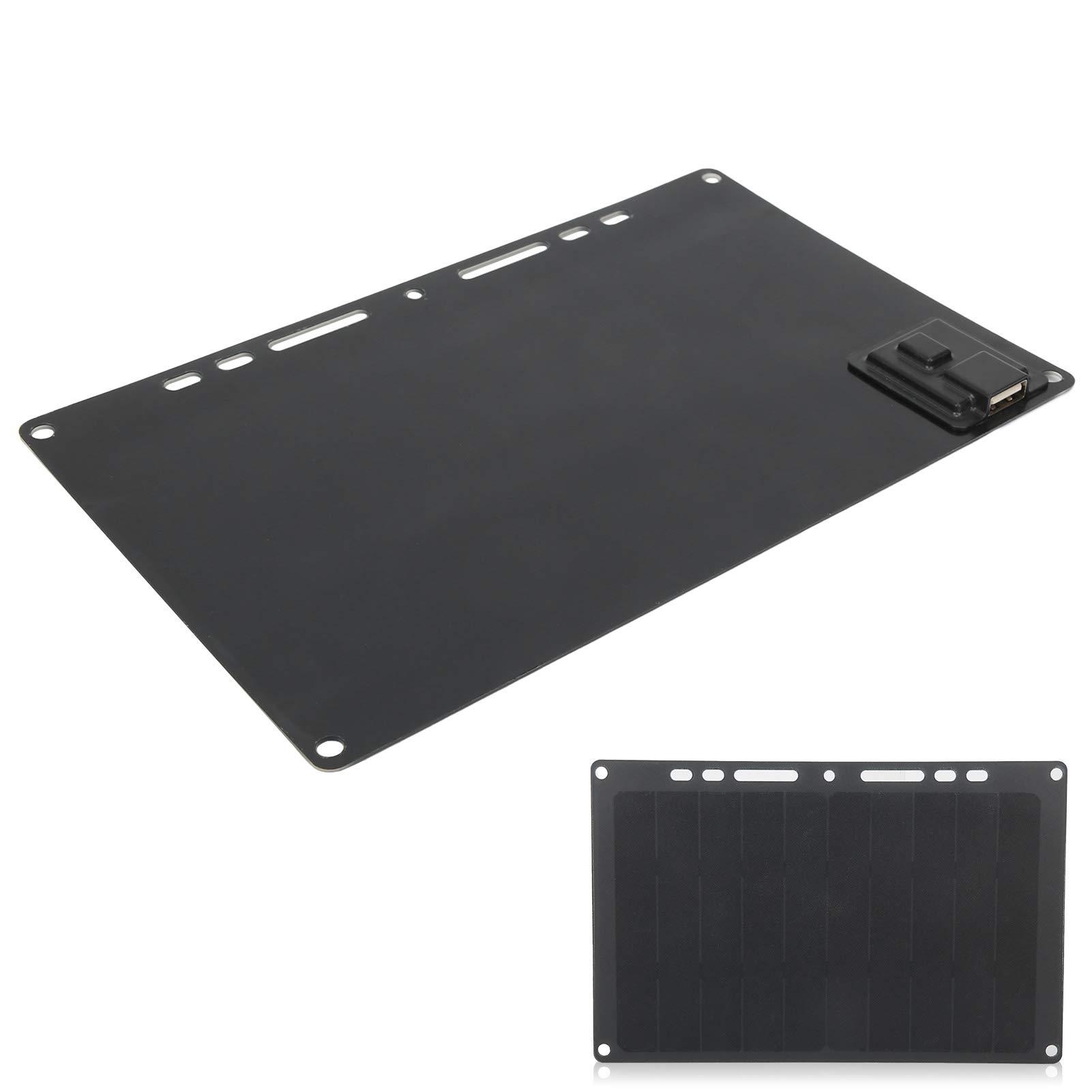 6V 10W Solar Panel Monocrystalline Solar Charger 1700mAh Output Portable USB Charger IP65 Waterproof