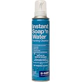 BASF Instant Soap 'n Water, Foaming Hand Cleanser, Ready to Use No Rinse Subtle Scent Skin Cleaner, On the Go, Home, Work, Travel, Up to 100 Washes, 9 oz