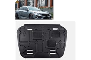 IDENUONA for Honda Civic 2016-2020 Auto Under Engine Splash Shield Guard Mudguard Black