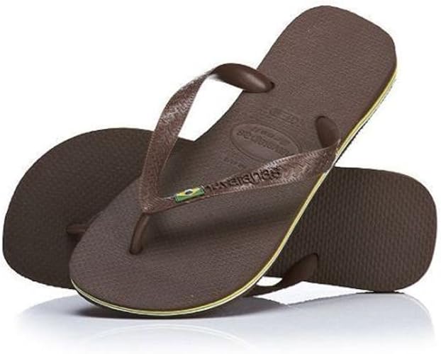 mens brown havaianas