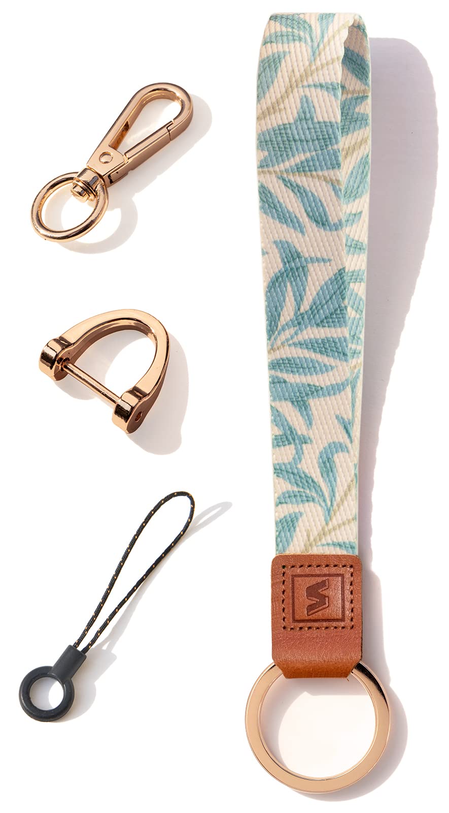 SENLLY Wristlet Lanyard Strap for Keys, Original Pattern Design Wrist Keychain Holder