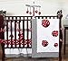 Sweet Jojo Designs Red and White Ladybug Polka Dot Girls Children's Lamp Shade