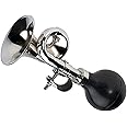 EZYoutdoor Aluminum Alloy Bike Horn, Loud Bicycle Horns for Kids and Adults,Retro and Easy-to-Install Bicycle Accessories