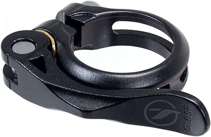 Abraçadeira Canote Selim Tsw 34.9mm SM001 Aluminio Preto Blocagem MTB