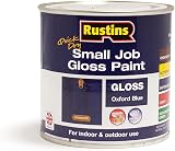 Rustins Small Job Gloss Paint Oxford Blue 250ml
