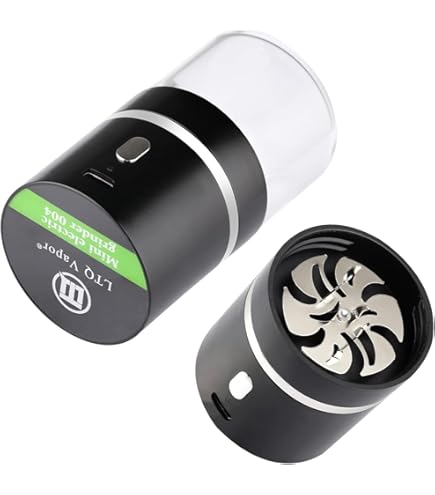 Amazon.com: Zinc Alloy Electric Metal Grinder Herb Tabacco Crusher Grinder  Cracker(Silver Color, no battery included): Home & Kitchen