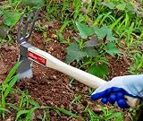 LANYOTA Garden Hoe 2in1 Garden Tools Digging Hoe and Rake with Wooden Handle view 5