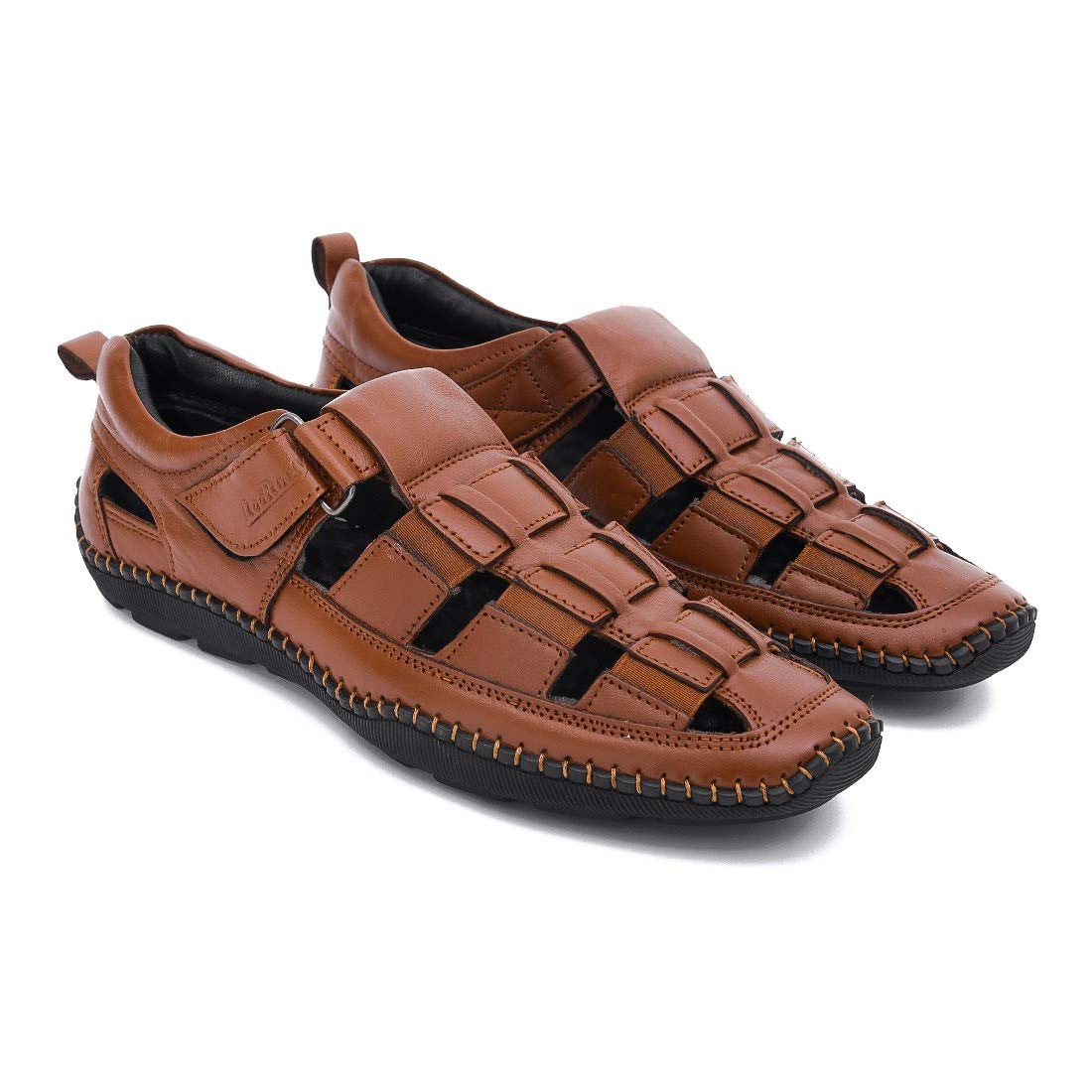 Buy LeeRooy Leather Formal Sandals for Men Casual Multipurpose at Amazon.in