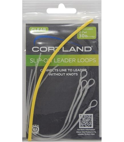 Connecteur Boucle Coulissant Pour Ligne Mouche – 4 Pièces, Résistance 50LB, Pour Attache Rapide De Bas De Ligne Et Backing