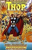 Front cover for the book Thor: Gods, Gladiators & The Guardians of the Galaxy by Len Wein
