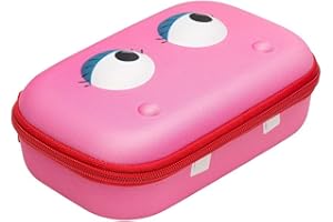 ZIPIT Beast Pencil Box for Girls | Pencil Case for School | Organizer Pencil Bag | Large Capacity Pencil Pouch (Pink)