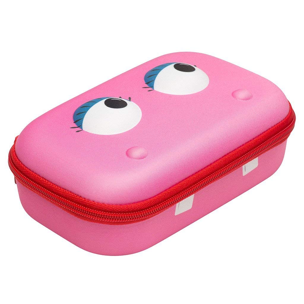 ZIPIT Beast Box Hard Shell Pencil/Storage Box, Pink