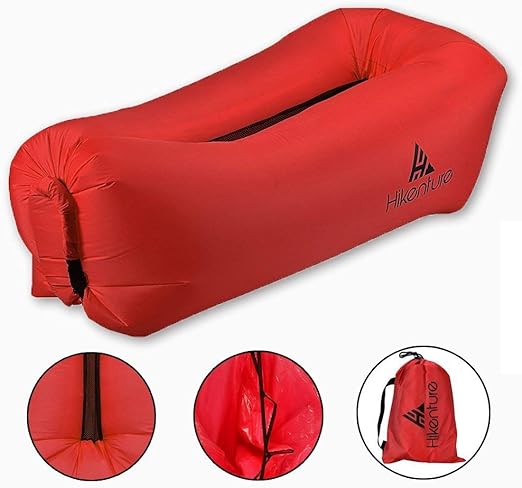 wind inflated beach bed