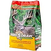 Evolved Harvest 5 Card Draw Food Plot Seed - All Season Long High-Protein &amp; Minerals Forage for Deer, Green