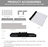 SKERELL 120" Projector Screen with Stand, 4K HD, Portable for Indoor/Outdoor view 7
