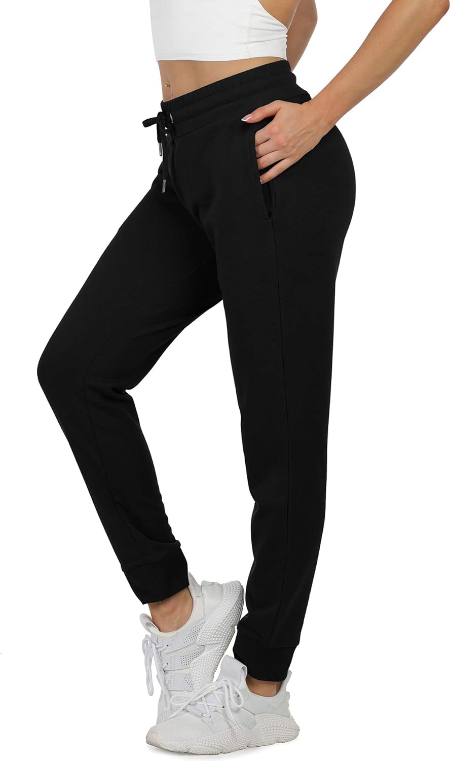 icyzone Women's Athletic Sweatpants Joggers with Pockets: Clothing