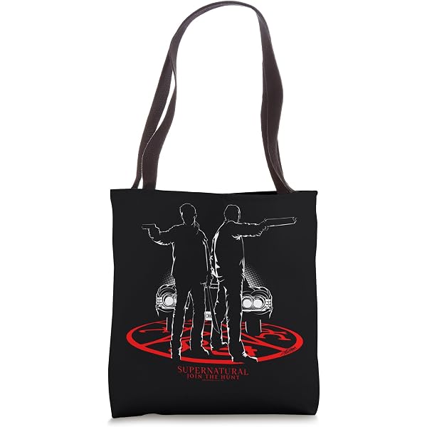 Supernatural Winchester Brothers Reusable Grocery Tote Bag - Officially Licensed - View #3