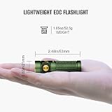 OLIGHT Baton4 EDC 1300 Lumens Rechargeable LED Torch OD Green view 6