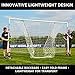 Forza Alu60 Soccer Goal - Club Spec Aluminum Soccer Goal (Choose Your Size 6ft x 4ft -> 24ft x 8ft) Long-Lasting and Weather-Resistant Alu60 Soccer Goals [Net World Sports]