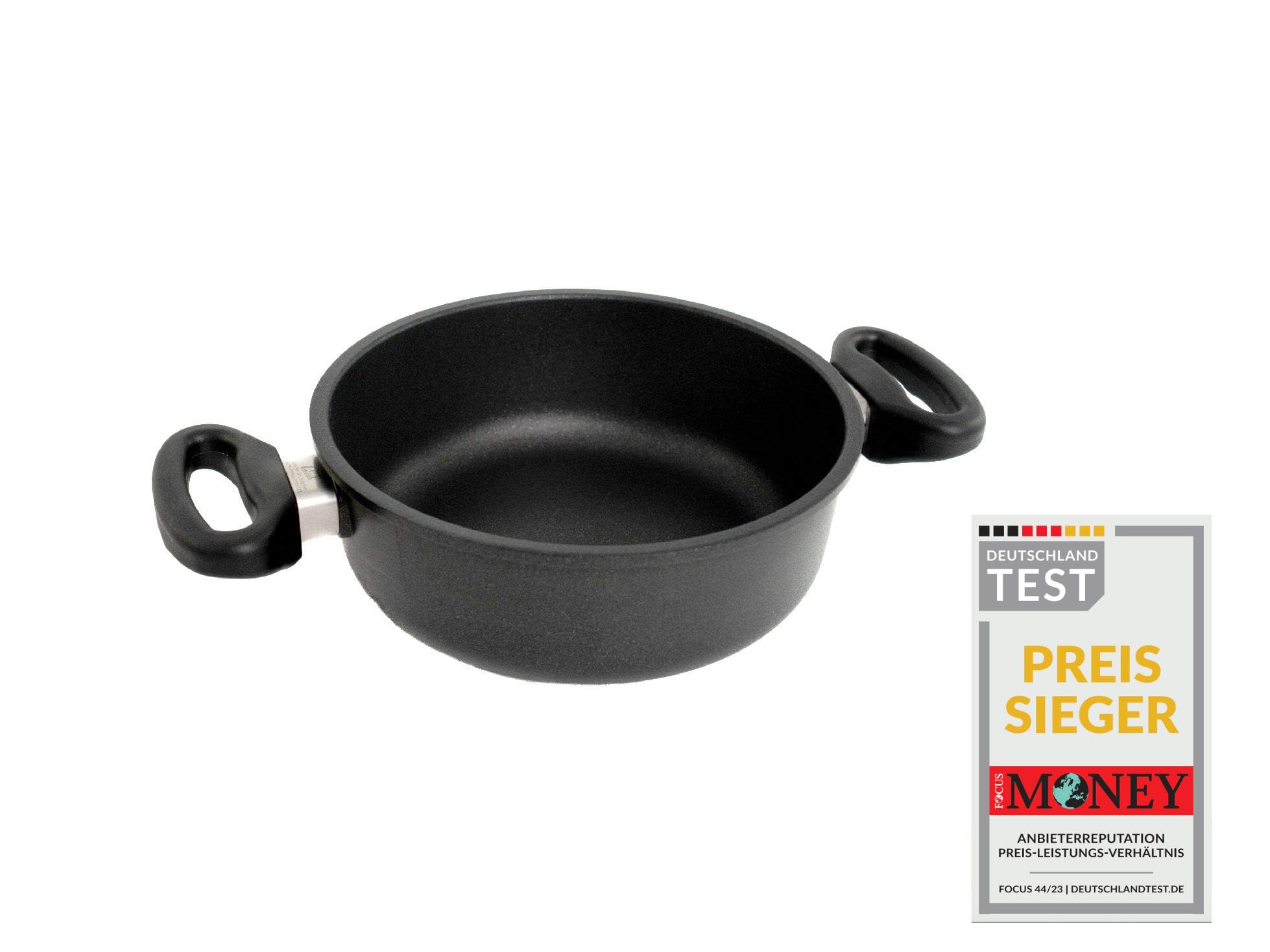 AMT Gastroguss 820 Sauté Pan 20 cm 2 Side Handles
