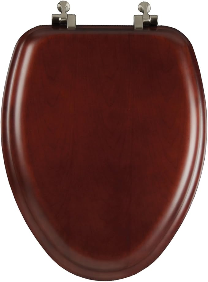 Mayfairbemis Natural Reflections Wood Veneer Cherry Toilet Seat 19602NI178 Amazon.co.uk