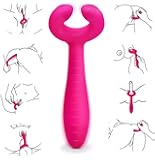 G-Spot Rabbit Waterproof Rechargeable 3 Motors Dildo Vibrator Adult Sex Toys - Adorime Silicone Clitoris Vagina Penis Stimulator Massager Sex Things for Men, Women and Couples