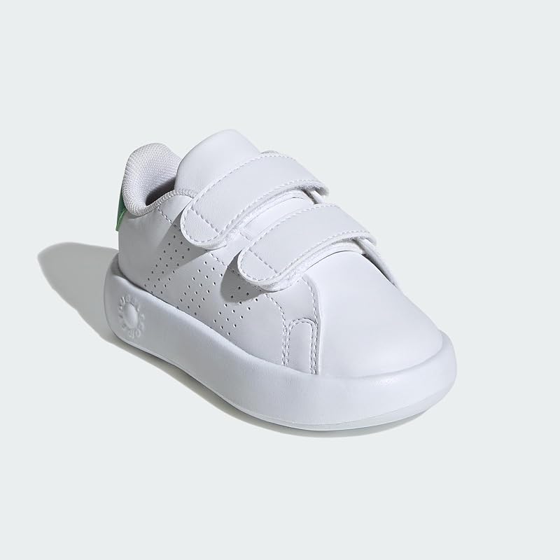 Mixte bébé Advantage Shoes Kids, Cloud White/Cloud White/Green, 22 EU — photo 6 sur 8