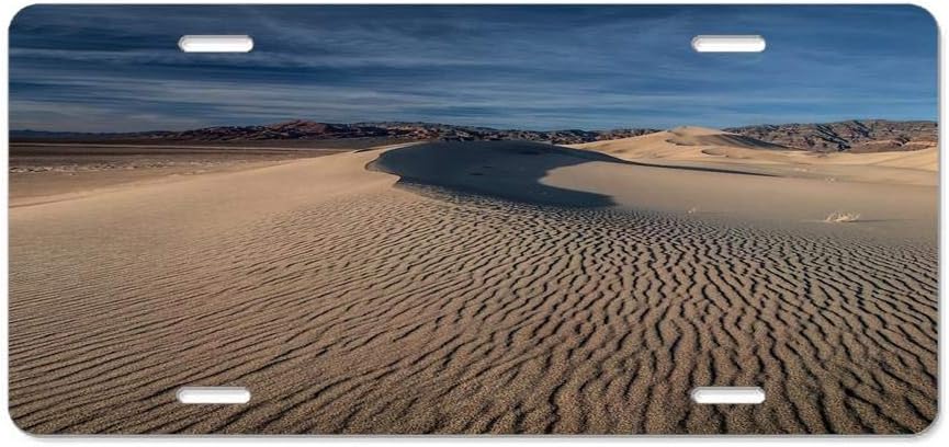 Cute License Plate, Front License Plate Cover 4 Holes, Aluminum Novelty Plate, 6" X 12"