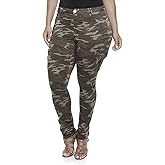 Jack David Womens Plus Size Camo Camouflage Skinny Jeans Cargo Pants