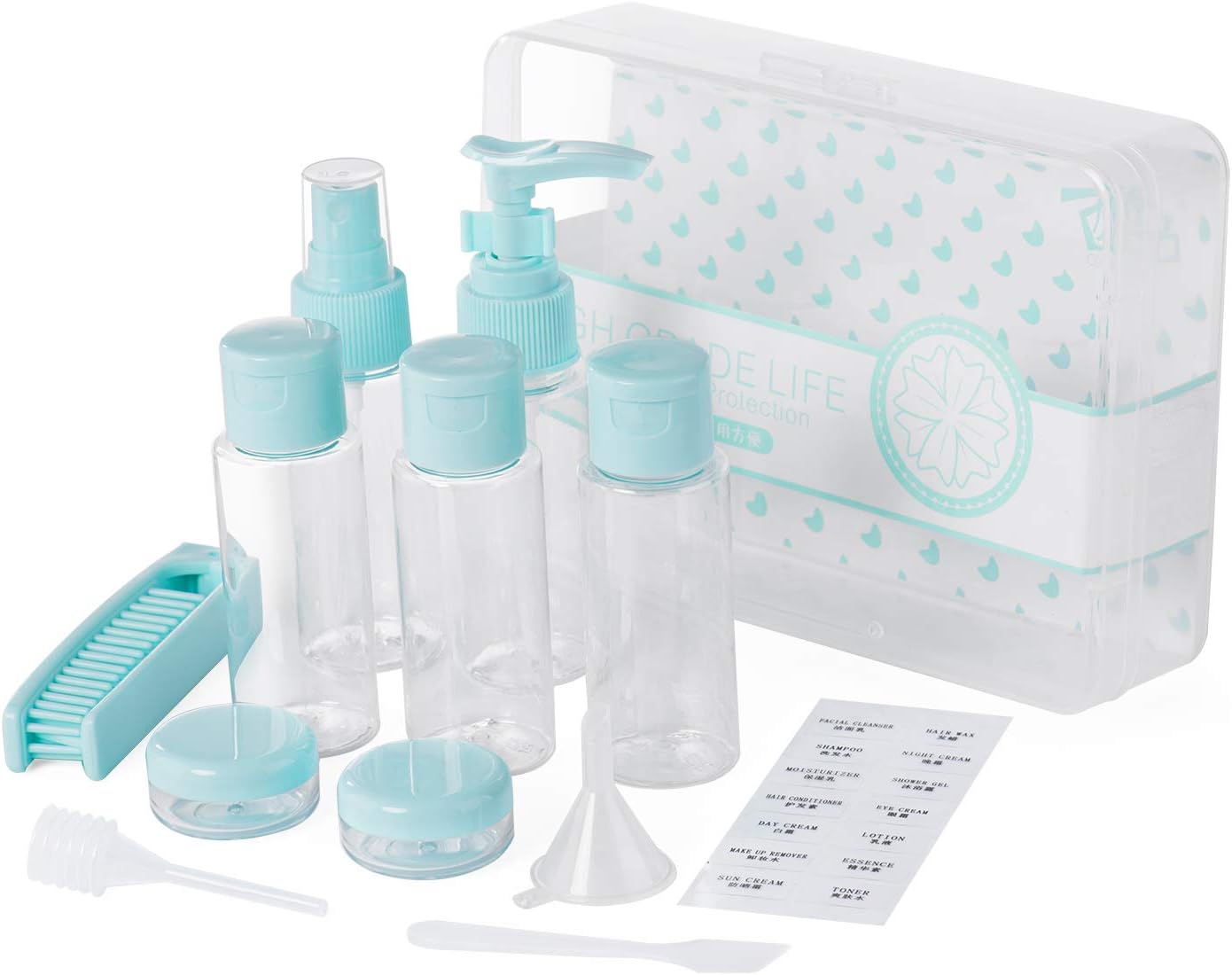 Best Small Makeup Containers With Labels For Travel