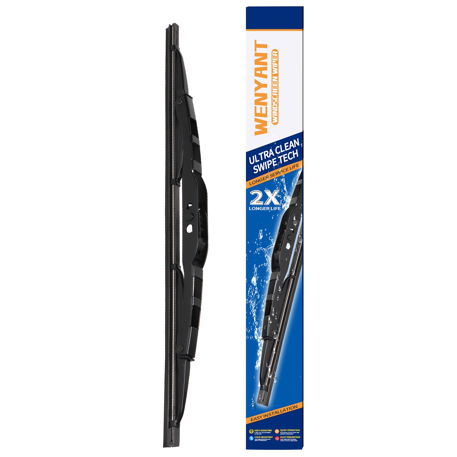 Photo 1 of 13 inch Rear Windshield Wiper Blade Replacement for Chevrolet Suburban Tahoe 2020-2015 /Honda CR-V 2016-2012 /GMC Yukon 2020-2015 /Ford Explorer 2010-2006 Back Window Wiper blades 13-1 H772