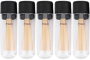 Bassoon Reeds,5Pcs Medium Strength Cork with Protective Case Performance Ready for Students Professionals Orchestras Practice