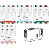 Zebra Clickart WYSS22 Water-Based Markers, 48 Colors, Case Included