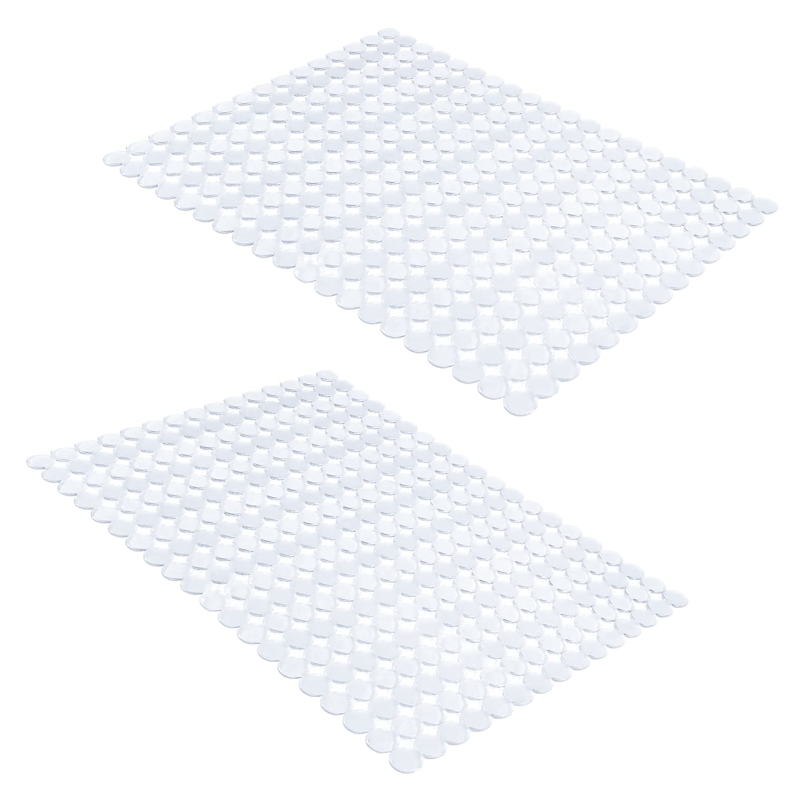 OTHWAY 2 Pcs Kitchen Sink Mats, PVC Sink Mat Protector for Stainless/Porcelain Steel Sink, 40 x 30 cm XL Mats for Kitchen Sink — image 1